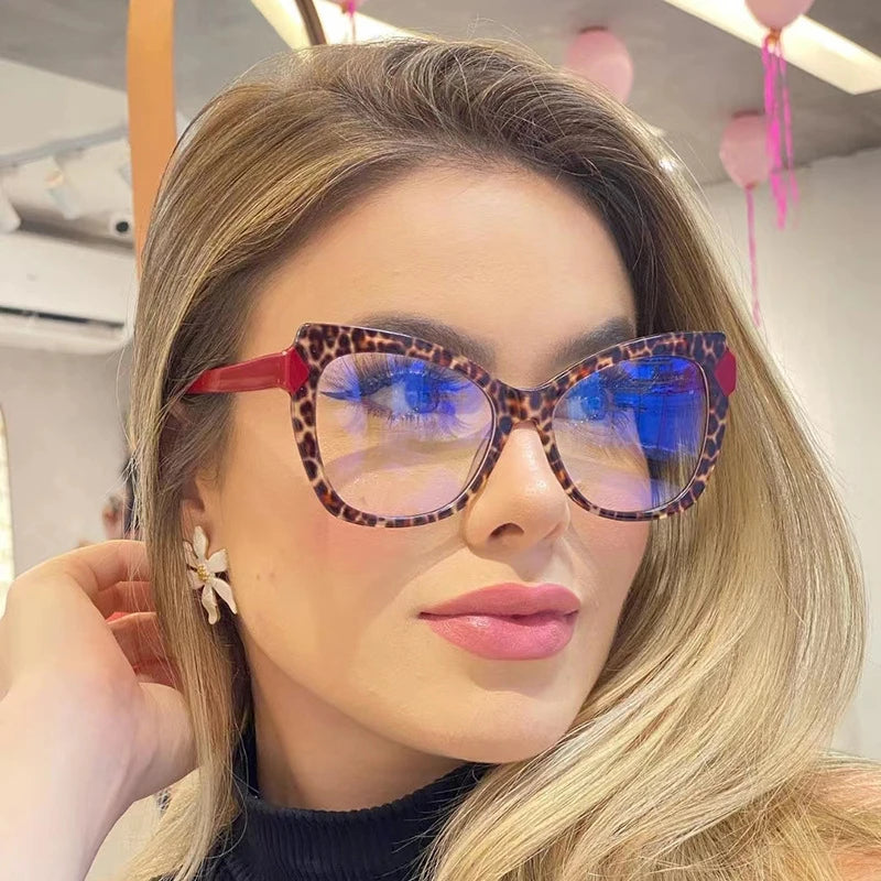 Lunettes lumière bleue femme de luxe