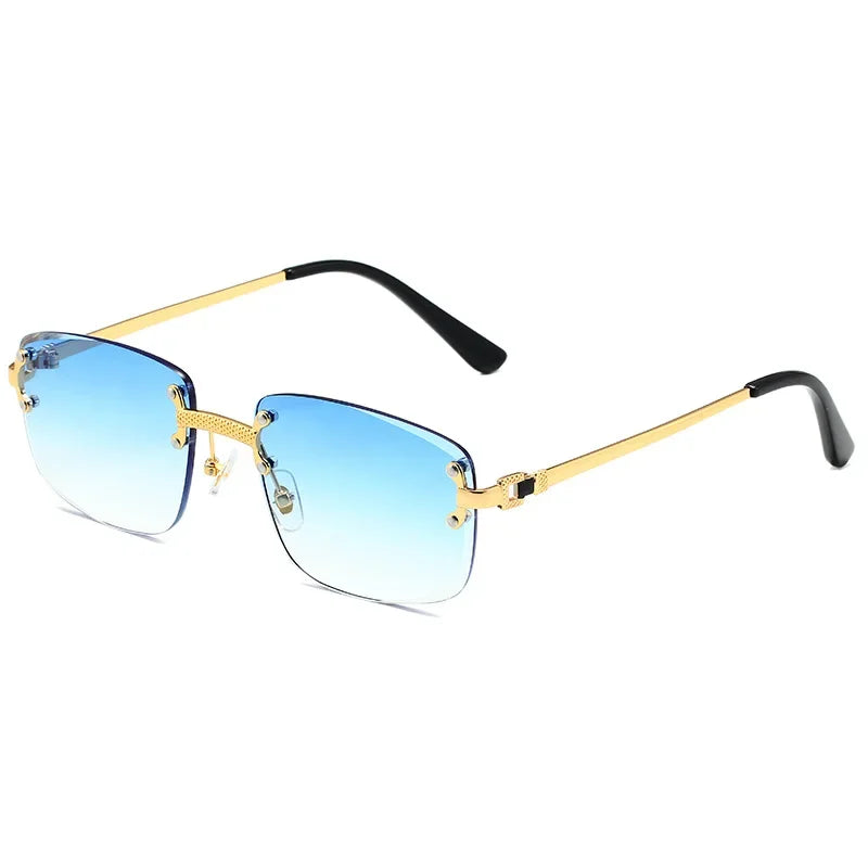 Lunettes de soleil femme Vintage monture en Métal 2025