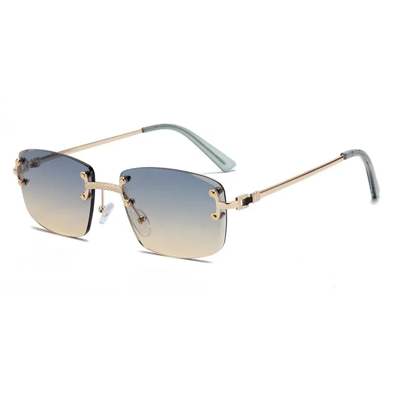Lunettes de soleil femme Vintage monture en Métal 2025