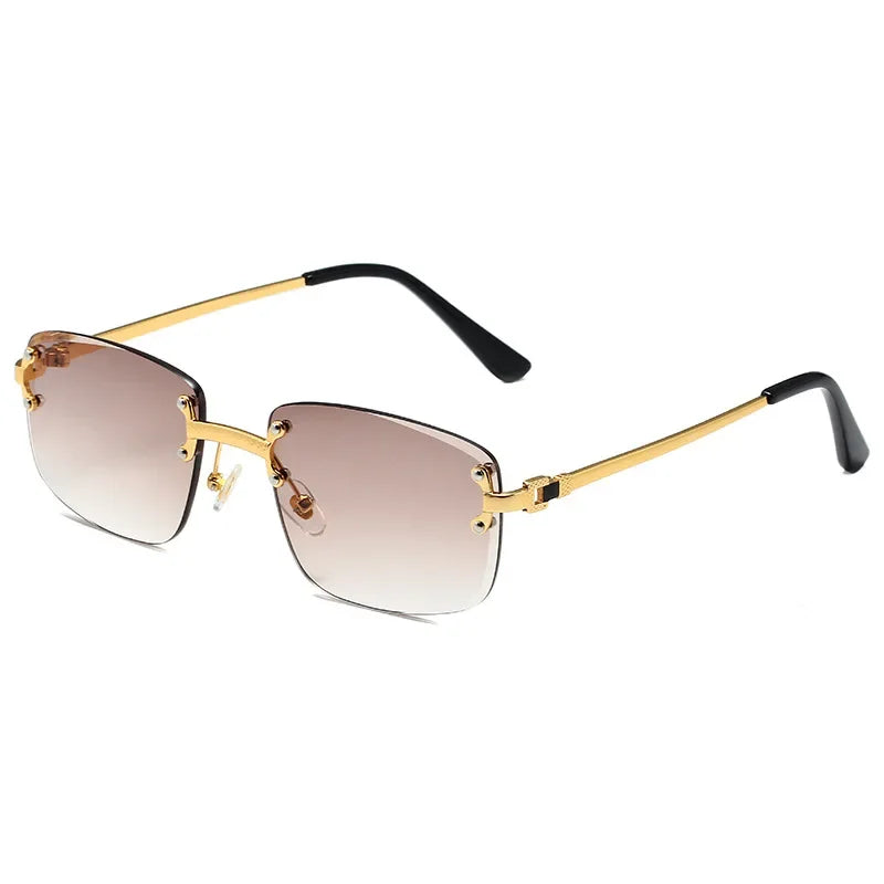 Lunettes de soleil femme Vintage monture en Métal 2025