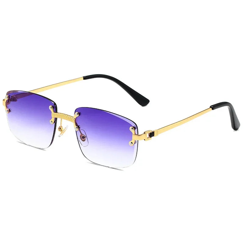 Lunettes de soleil femme Vintage monture en Métal 2025