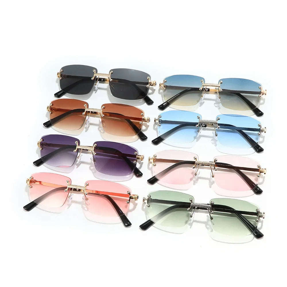 Lunettes de soleil femme Vintage monture en Métal 2025