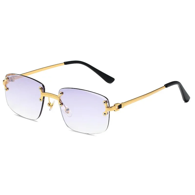 Lunettes de soleil femme Vintage monture en Métal 2025