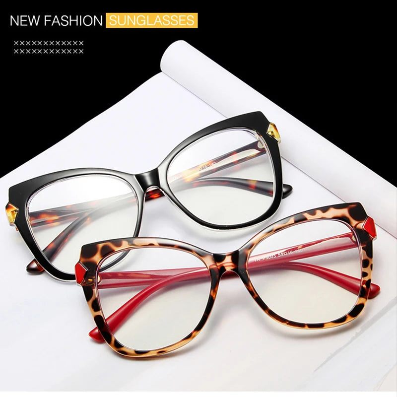 Lunettes lumière bleue femme de luxe