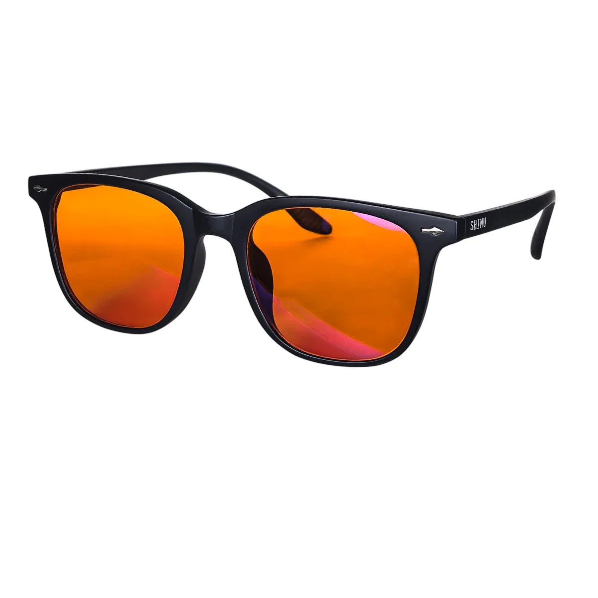 Lunettes verre colorés anti lumière bleue