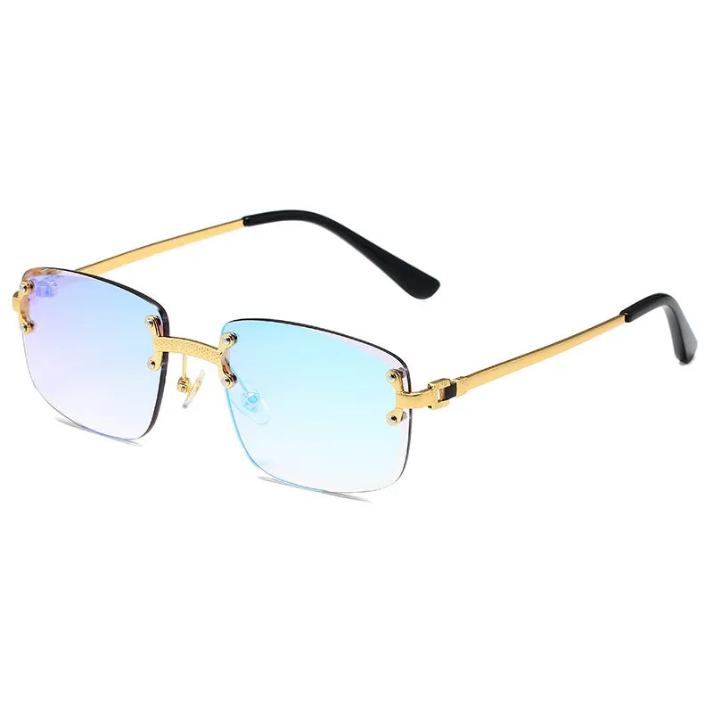 Lunettes de soleil femme Vintage monture en Métal 2025