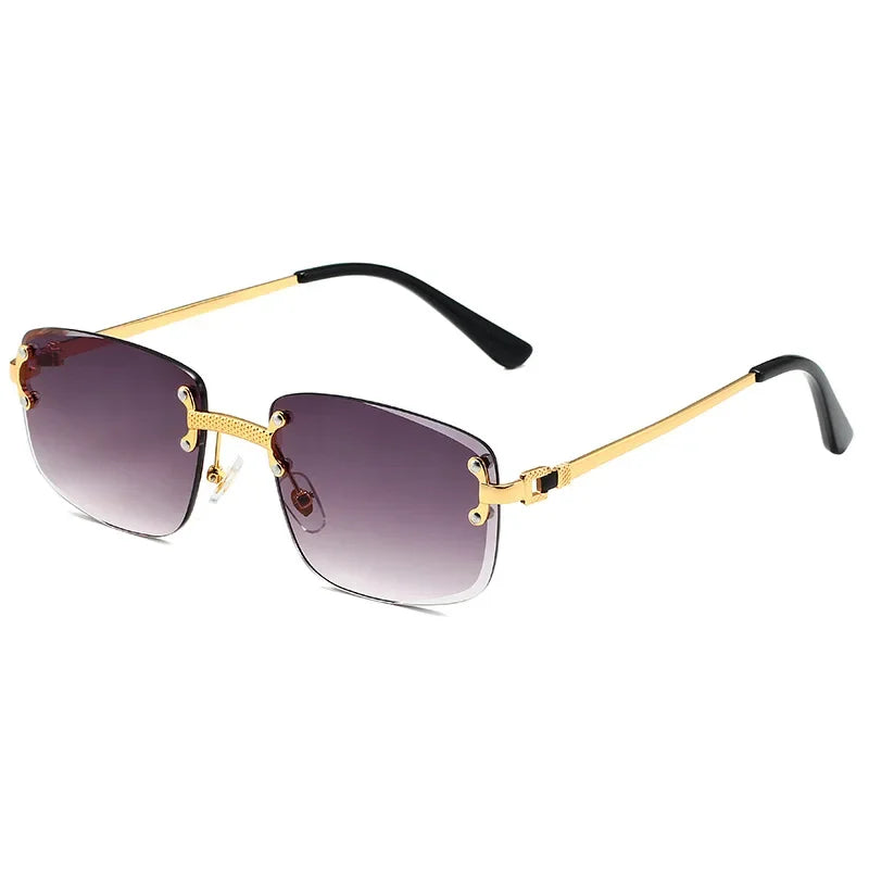Lunettes de soleil femme Vintage monture en Métal 2025